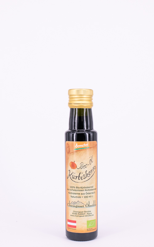 Produktbild: Bio-Kürbiskernöl 100ml - Demeter