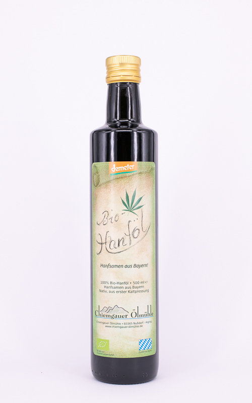 Produktbild: Bio-Hanföl 500ml - Demeter